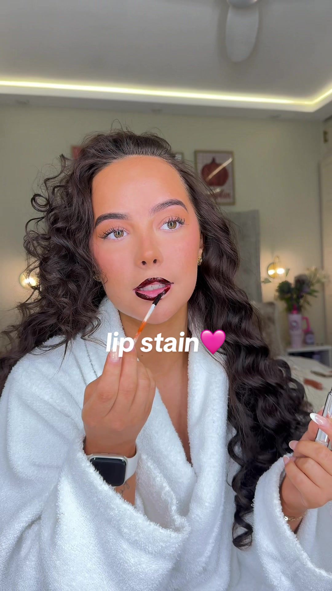 TikTok post by @chynasolder for Sacheu. Caption reads: i can’t live without a lip liner stain😍 @SACHEU....