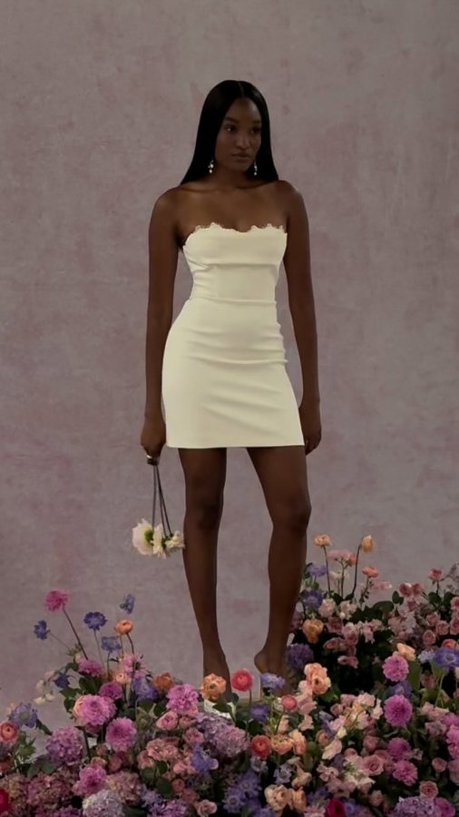 Instagram post by @davinabennett for ASTR The Label. Caption reads: [...] Davina 🤭

& Miss Davina is wearing....