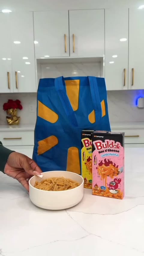 Instagram post by @summerreignhenning for Buldak. Caption reads: #AD #achieveloanspartner Buldak My kids have been....