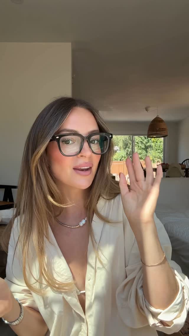 Instagram post by @tessalindsaygarcia for Pair Eyewear. Caption reads: V into these new big @paireyewear Payton frames!!....