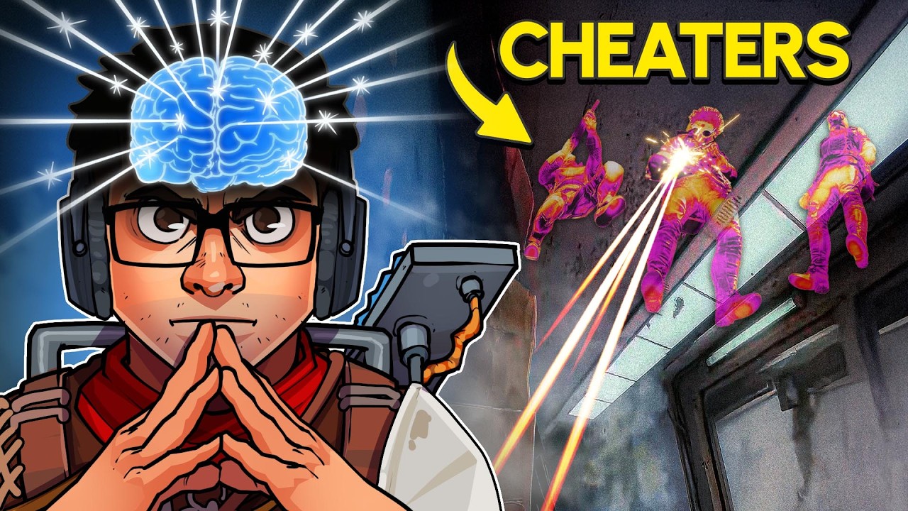 YouTube post by @shroud for Logitech G. Caption reads: HOW TO FIGHT AGAINST HACKERS IN ARC RAIDERS.