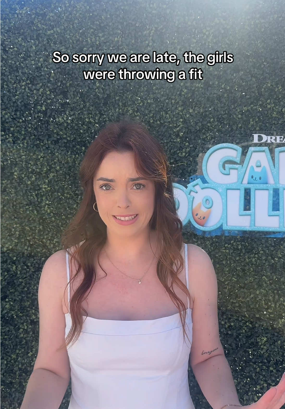 TikTok post by @kelleylorraine_ for DreamWorks. Caption reads: Late maybe but always ✨fashionably✨ @DreamWorks....