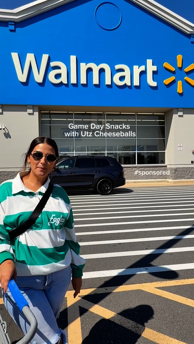 Instagram post by @ashleyfratt_ for Utz Snacks. Caption reads: #sponsored Family, football & Utz Cheeseballs =....