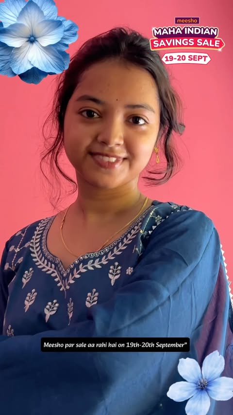 Instagram post by @i_ananya06_ for Wishlink. Caption reads: [...] *kurti * for 🔗 . @meeshoapp....