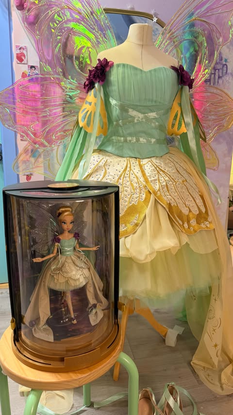 Instagram post by @_valentinemoon_ for Disney Store. Caption reads: [...] project I have been working on with....
