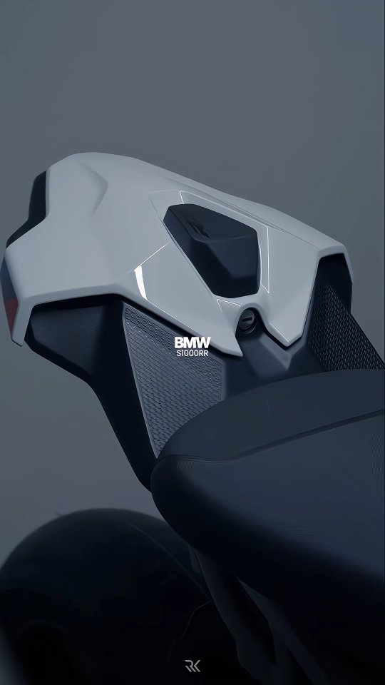 Instagram post by @rescaria for BMW Motorrad. Caption reads: Pure precision. Full aggression.

The BMW S1000RR....