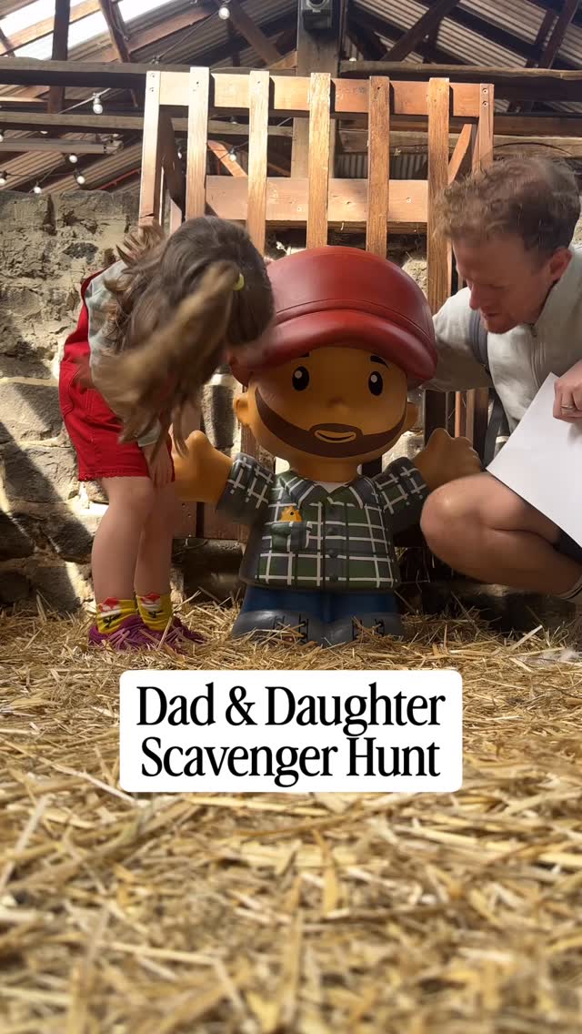 Instagram post by @adamdensten for Fisher-Price. Caption reads: [...] where they’ve teamed up with @fisherprice to....