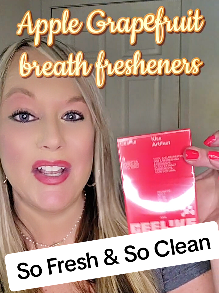 TikTok post by @aliciamarie411 for Ceelike. Caption reads: #freshbreath #unboxing #probiotics #ceelike....