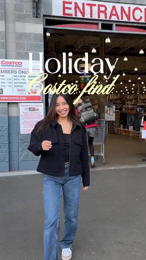 Instagram post by @ellie_travel for Elmhurst 1925. Caption reads: Just found my new holiday obsession at @costco and....