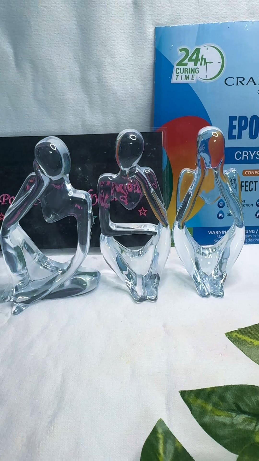 Instagram post by @poxy_princessbyalisha for Craft Resin. Caption reads: [...] your home with stunning designs using Craft....