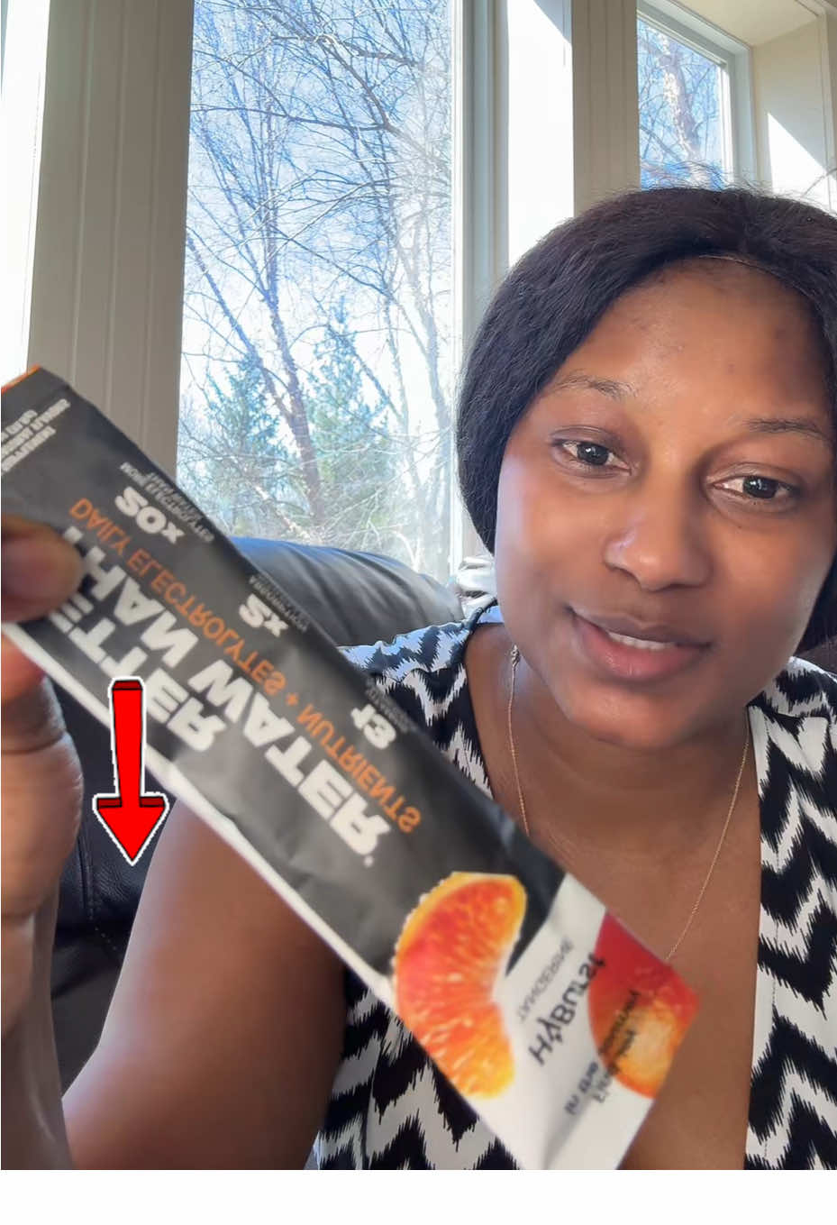 TikTok post by @mrstrawally for Hyburst. Caption reads: You need to top up your daily hydration game this....
