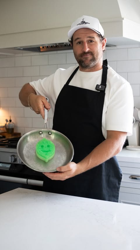 Instagram post by @justinpasutto for HelloFresh US. Caption reads: I’m always down to try the next recipe that’s....