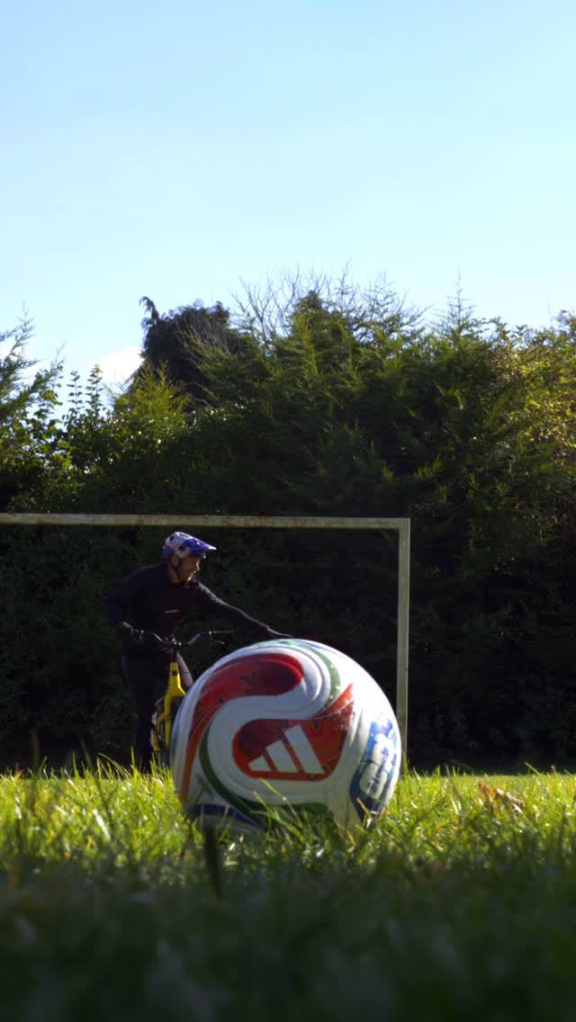 Instagram post by @danny_macaskill for adidas TERREX. Caption reads: The cleanest first touch you’ll ever see.

Let's....