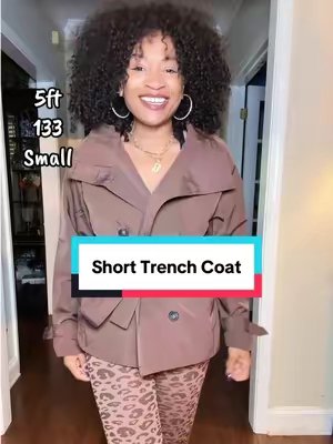 TikTok post by @_jenn518 for Katch Me Chic. Caption reads: @Katch Me Chic Women's Versatile Stand Collar....
