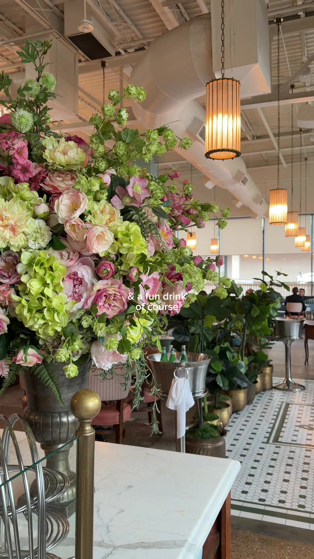 TikTok post by @alexafieldd for vspink. Caption reads: [...] routine and a perfect workout set from....