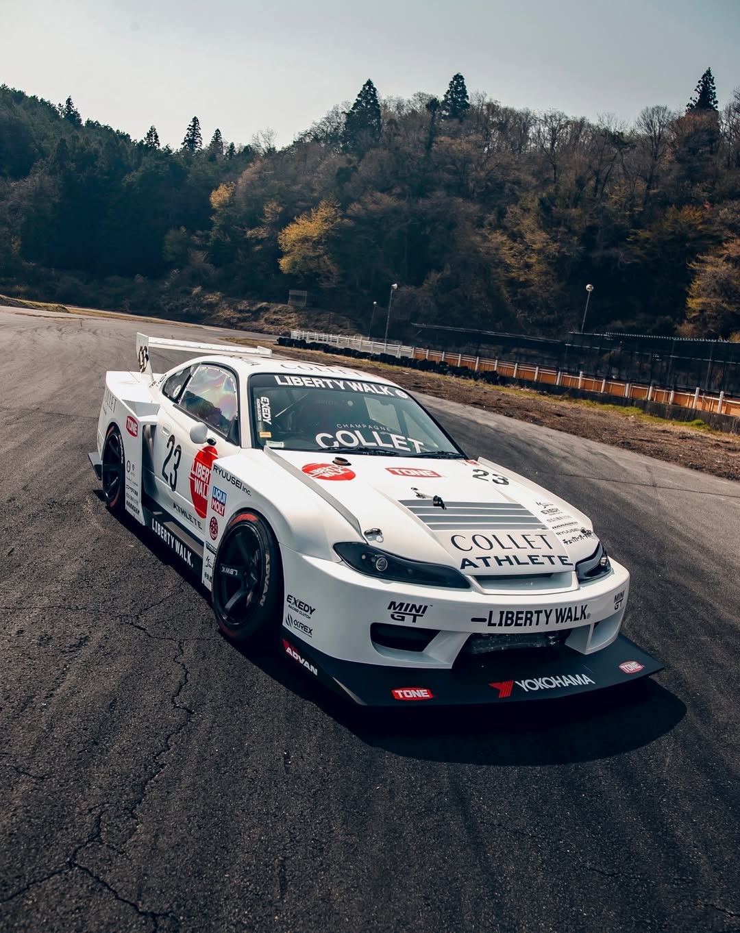 Instagram post by @libertywalkkato for Nissan USA. Caption reads: LIBERTY WALK®
LB Super Silhouette WORKS S15 Silva....