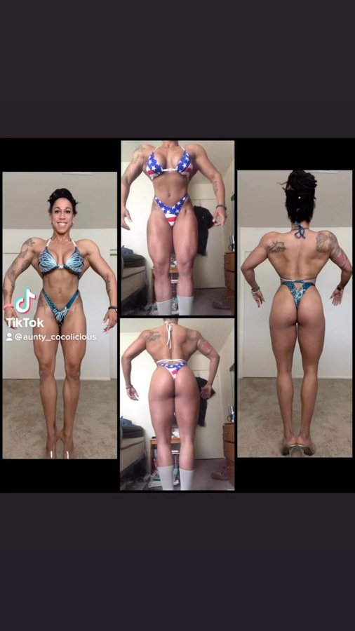 Instagram post by @aunty_cocolicious for TRIFECTA. Caption reads: [...] @kennywallach @posing_by_kenny Fuel:....