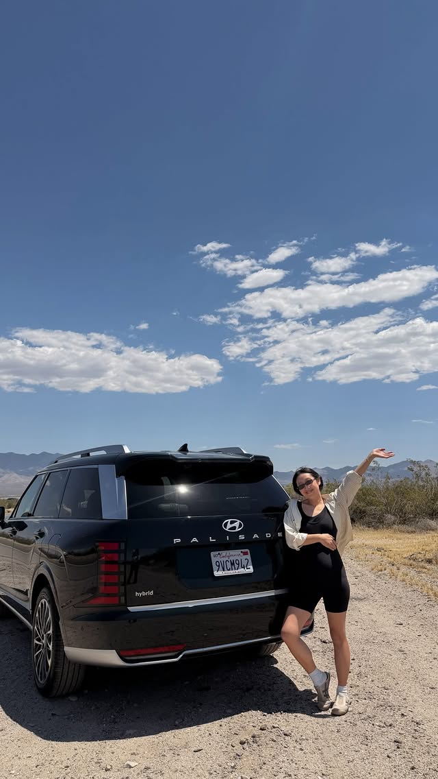 Instagram post by @esthersoyunpark for Hyundai Worldwide. Caption reads: #HyundaiPartner Thank you @hyundaiusa for making....