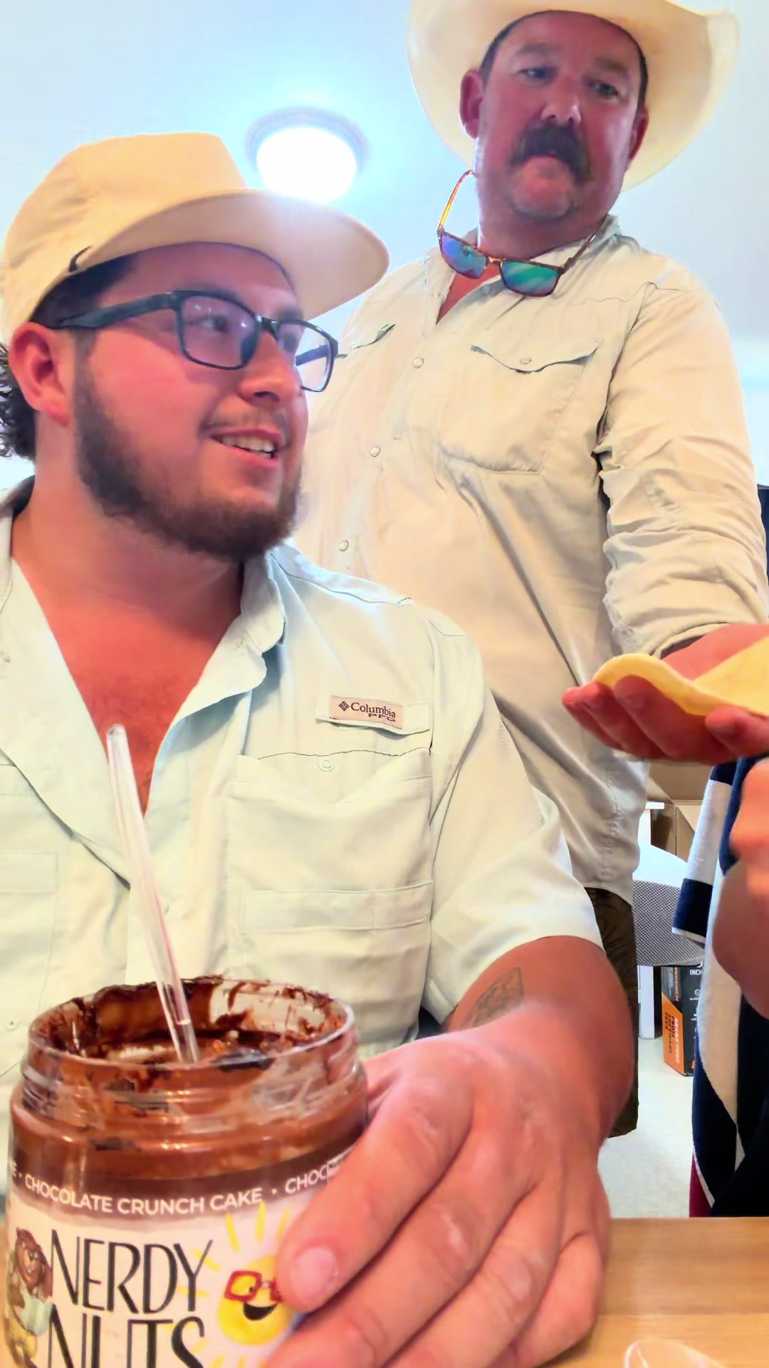TikTok post by @bar7ranch for Nerdy Nuts. Caption reads: Use c0de BAR7RANCH10 to try @Nerdy Nuts Shop for....