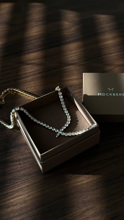 Instagram post by @marikaipainen for Mockberg. Caption reads: *ad @mockberg Mixing silver and gold for spring....