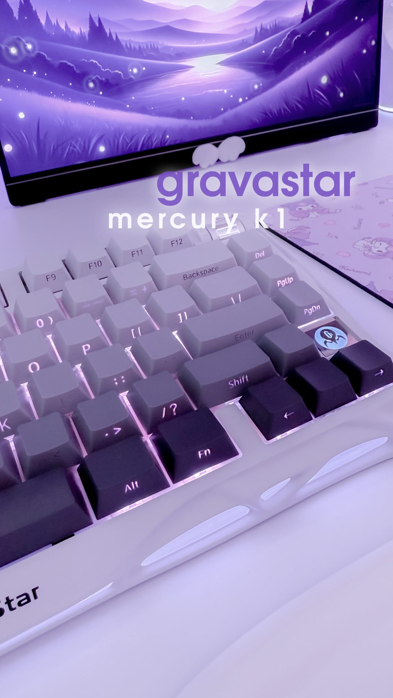 Instagram post by an influencer for GravaStar. Caption reads: [...] sounds soooo good too! The @gravastar....
