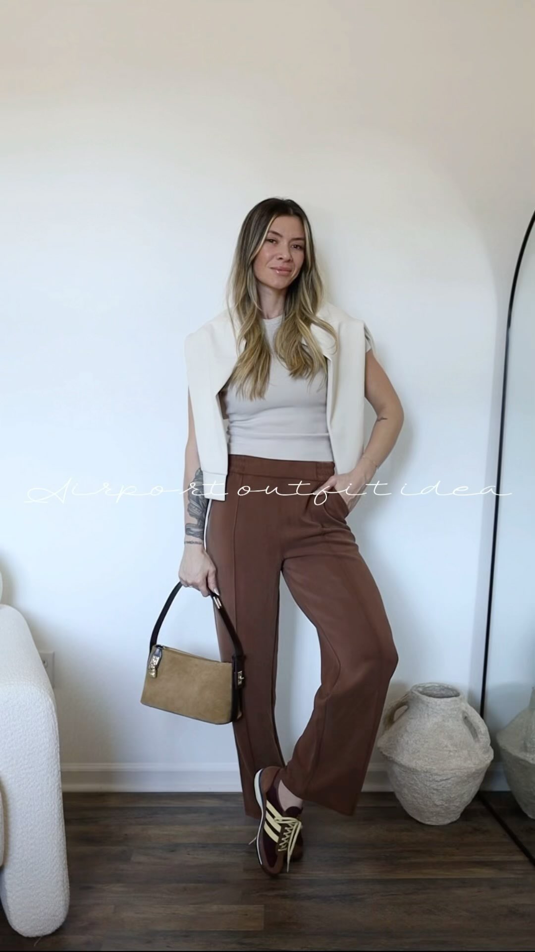 Instagram post by an influencer for G4Free. Caption reads: [...] these comfy-chic pieces from....