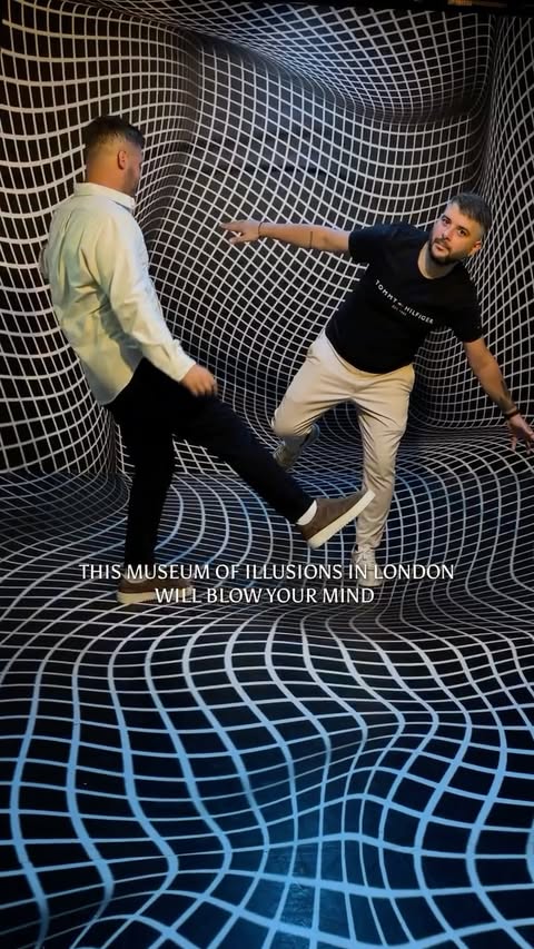 Instagram post by @russogioacchino for Twist Museum. Caption reads: [...] experiences! 🤯 Step into Twist Museum,....