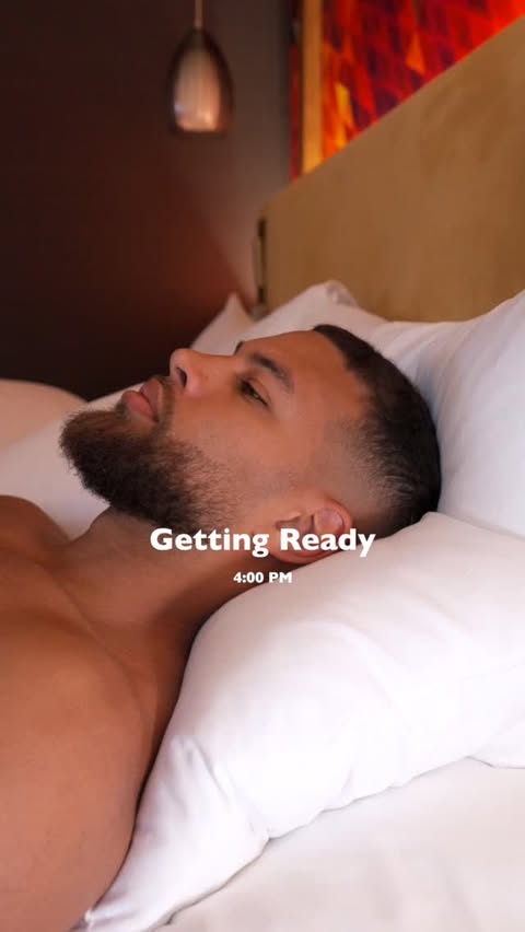 Instagram post by @mathieudufresnee for Uber Eats. Caption reads: [...] a successful night out and recovery....