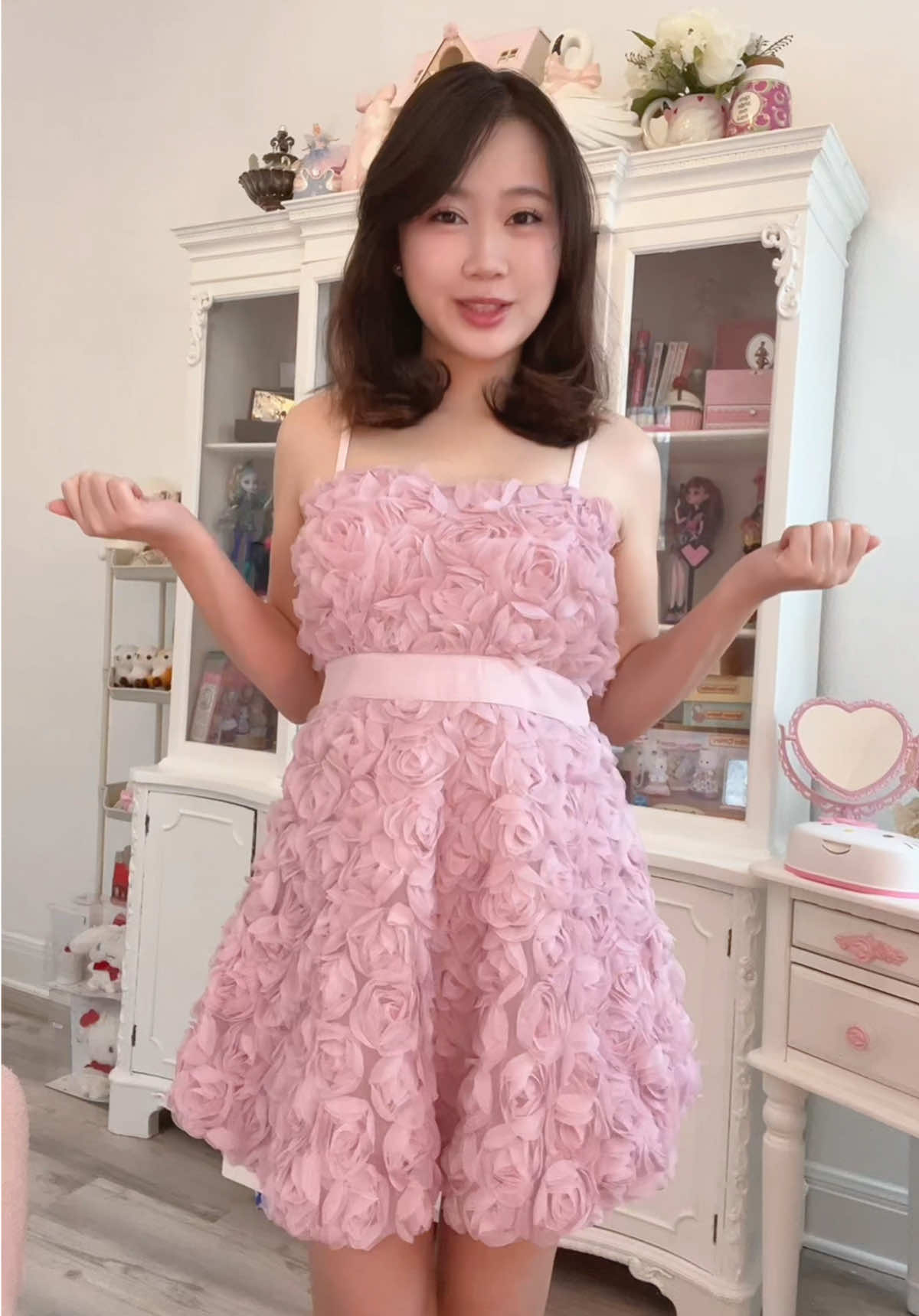 TikTok post by @mymelovyy for Cider. Caption reads: Shoujo shopping spree w/@Cider 🌸🫧 use code....
