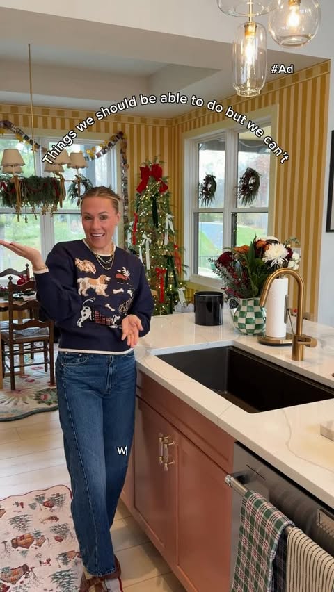 Instagram post by @heyitskayzie for Delta Faucet. Caption reads: [...] excited I got my hands on my new....