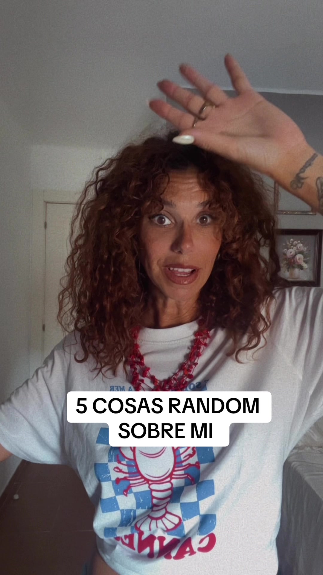 TikTok post by @loveyourselfbyv for Matchaflix. Caption reads: 5 cosas Random sobre mi 1.@Matchaflix único....