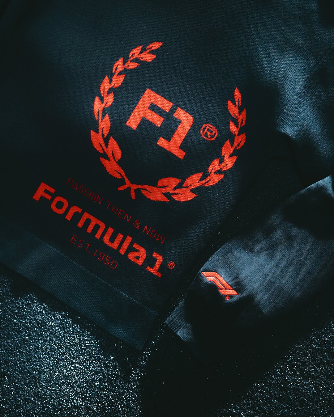 Instagram post by @pumamotorsport for FORMULA 1®. Caption reads: 75 years. One iconic collection. Celebrating 75....
