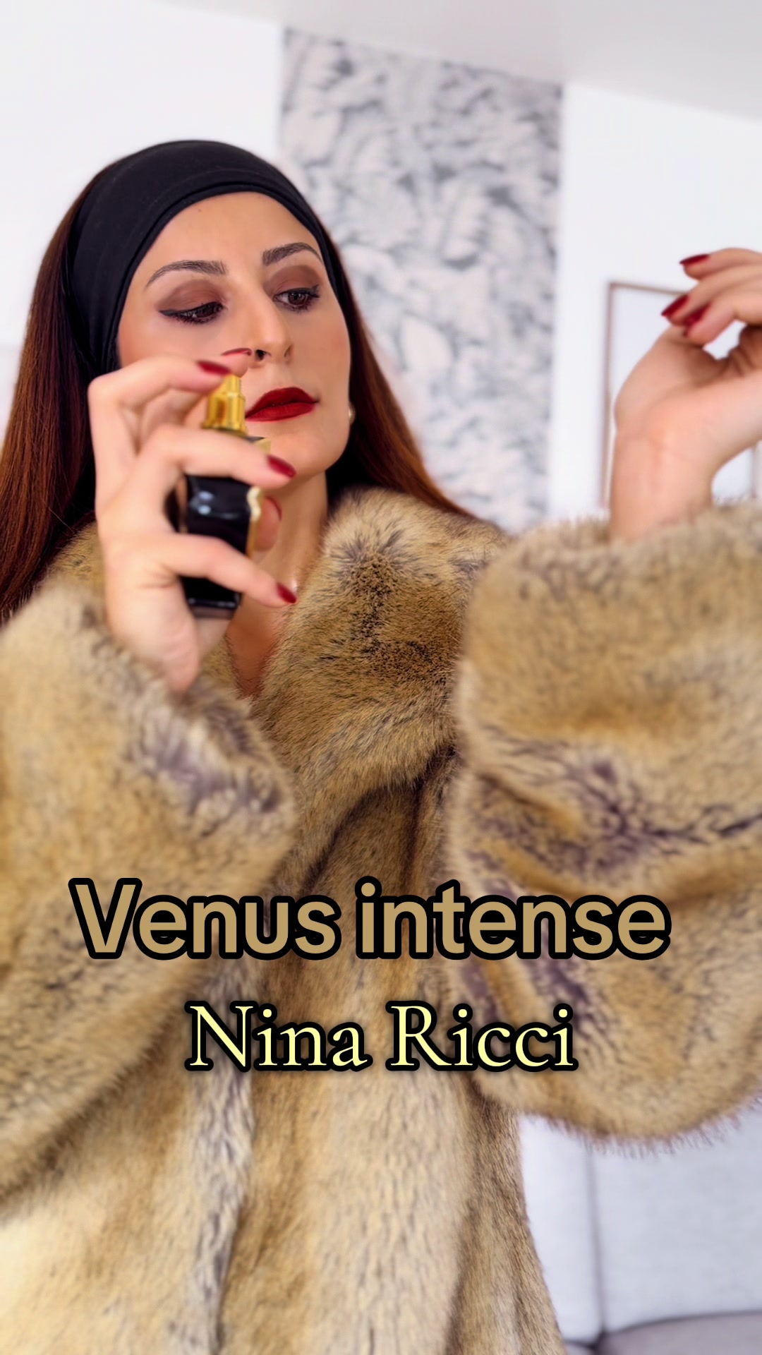 TikTok post by @fatiielou for Skeepers. Caption reads: [...] de @Nina Ricci                  Merci....