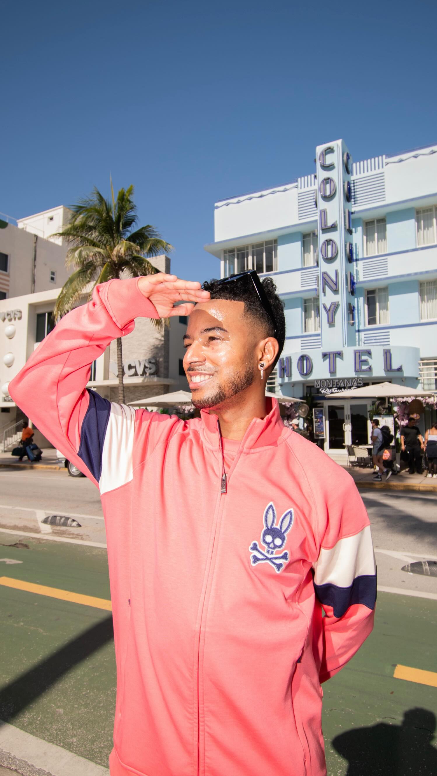 Instagram post by @septembermondays for Psycho Bunny. Caption reads: This is what Fall looks like when wearing....