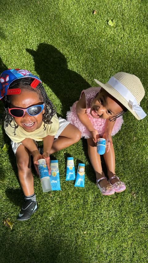 Instagram post by @_shannonnicole for Childs Farm. Caption reads: The new @childsfarm Bluey range makes sunscreen....