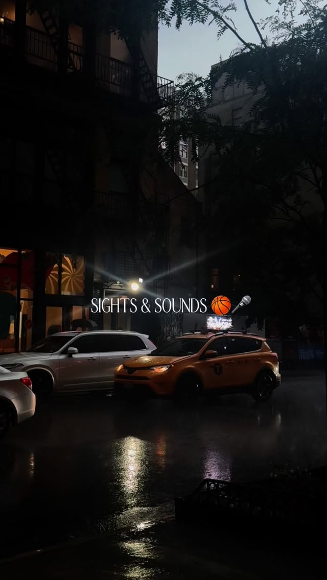 Instagram post by @morganalston for Tommy John. Caption reads: [...] from Central Park Presented by....