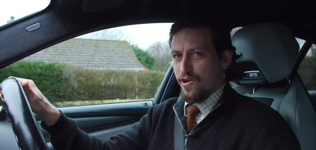 Instagram post by @thatguygray for carVertical. Caption reads: [...] the full review on the BMW F90 M5.....