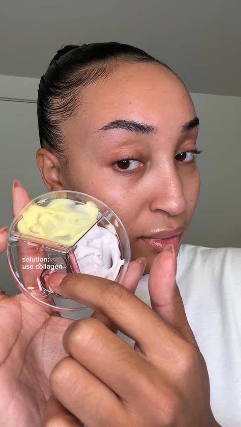 Instagram post by @kenzaadel_ for Biodance. Caption reads: [...] Save this video for skincare hacks ✨....