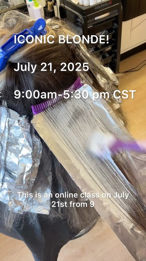 Instagram post by @colourauthority for K18 Hair. Caption reads: [...] @schwarzkopfusa @amikapro @k18hair and....