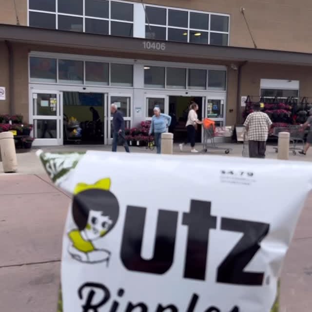 Instagram post by @coloradochefsquire for Utz Snacks. Caption reads: ☀️come with me to find the perfect snack for your....