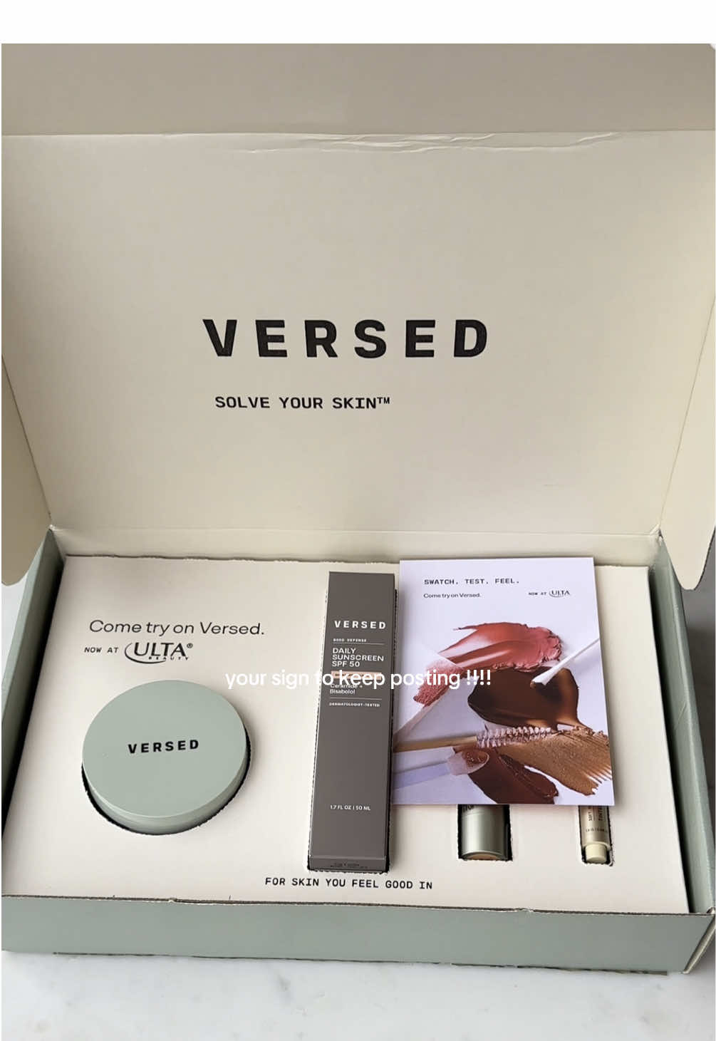 TikTok post by @maybemeaghan for Aurate New York. Caption reads: post post post!!!!! grateful for all of these....