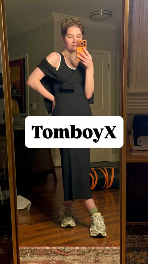 Instagram post by @intellectualhippi for TomboyX. Caption reads: At the link in my bio you’ll find The TomboyX....
