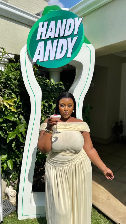 Instagram post by @grace_the_cookist for Handy Andy South Africa. Caption reads: What a blissful day we had yesterday!✨ Thank you....