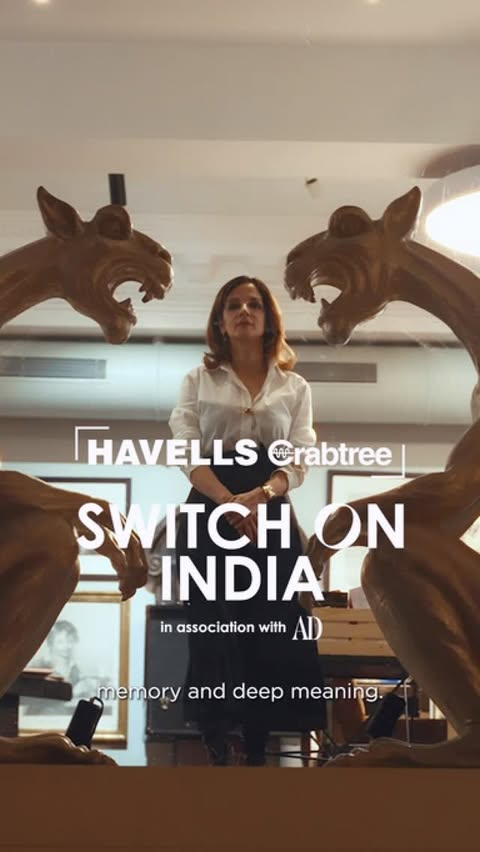 Instagram post by @suzkr for Havells. Caption reads: [...] #SwitchOnIndia design challenge with....