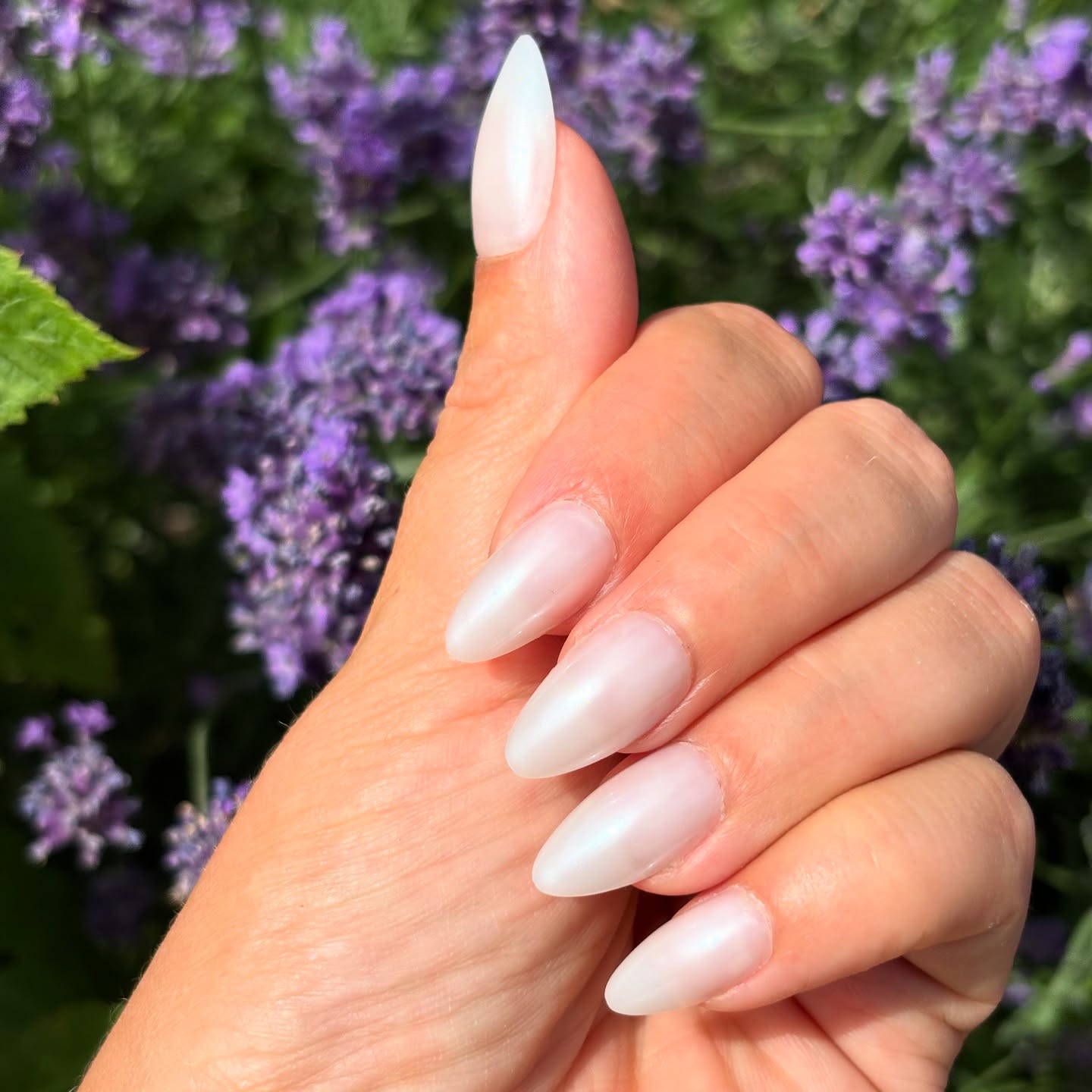 Instagram post by @justrachy_ for Glamnetic. Caption reads: the nails deserve a place on the grid🥹🥰

*Hailey....