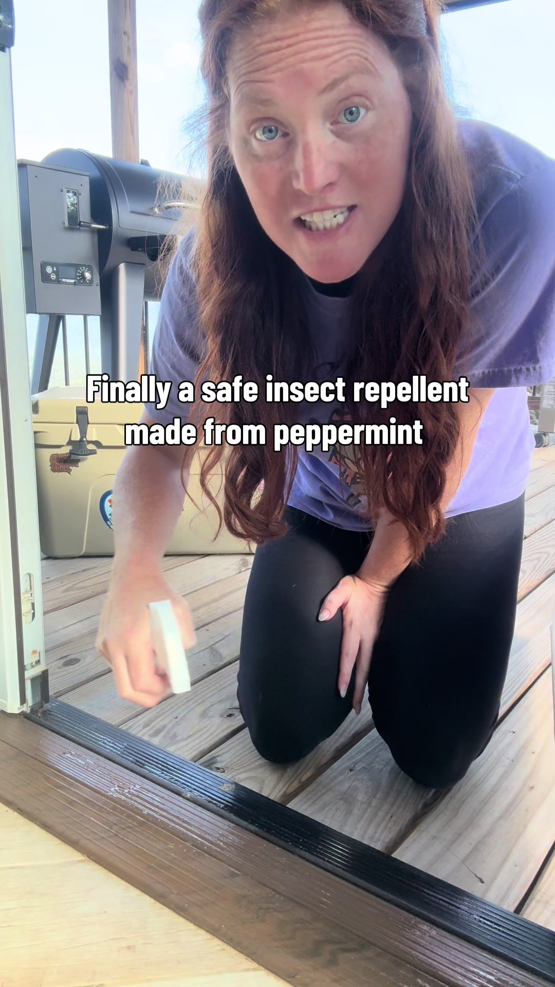 TikTok post by @kikiblev for Reliant Pet. Caption reads: @Reliant Pet has a safe bug repellant spray made....