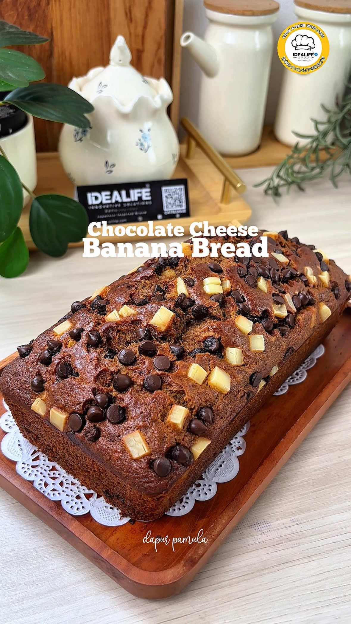 TikTok post by @dapurpamula for idealifeonline. Caption reads: Bismillah ❤️ Untuk produk yang aku pakai aku....