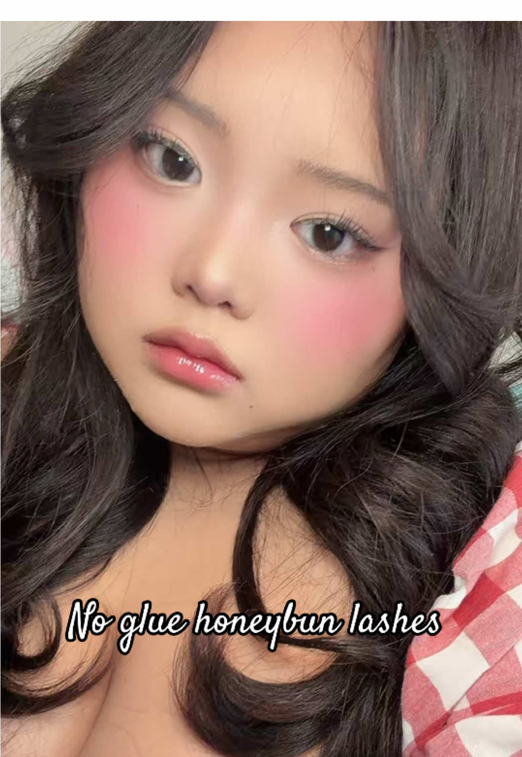 TikTok post by @saya.page for Ninetynine Dreams. Caption reads: Been obsessed with these lashes @NinetynineDreams....