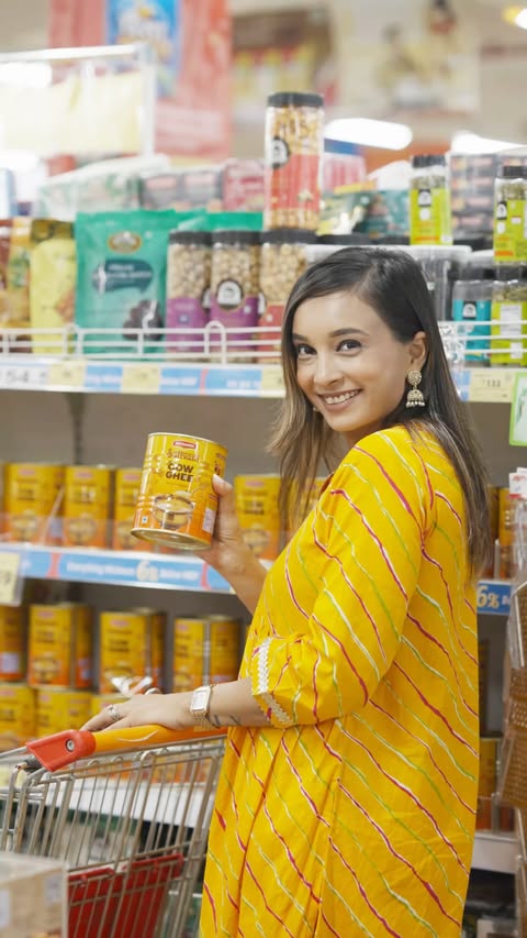 Instagram post by @yashasvirathi for Britannia SnackInc. Caption reads: [...] a jar on your next grocery run! ✨....