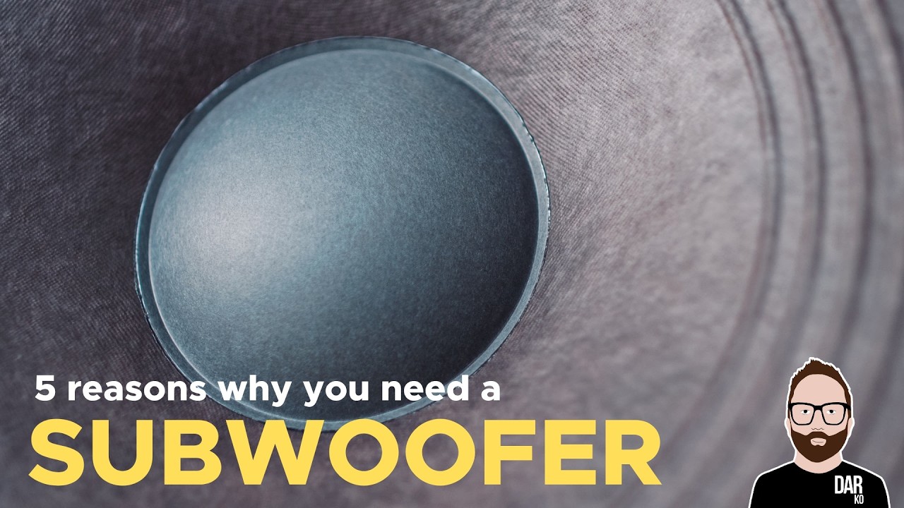 YouTube post by @DarkoAudio for Howl. Caption reads: Why Hi-Fi PURISTS are wrong about subwoofers.